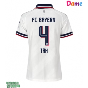 Bayern Munich Jonathan Tah #4 Replika Udebanetrøje Dame 2026-27 Kortærmet